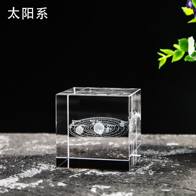 High Quality K5 Crystal 3D Art | Unique 40mm Souvenir & Creative Gift Keepsake