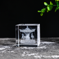 High Quality K5 Crystal 3D Art | Unique 40mm Souvenir & Creative Gift Keepsake