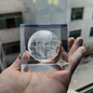 High Quality K5 Crystal 3D Art | Unique 40mm Souvenir & Creative Gift Keepsake