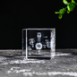 High Quality K5 Crystal 3D Art | Unique 40mm Souvenir & Creative Gift Keepsake