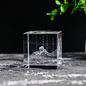 High Quality K5 Crystal 3D Art | Unique 40mm Souvenir & Creative Gift Keepsake
