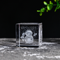 High Quality K5 Crystal 3D Art | Unique 40mm Souvenir & Creative Gift Keepsake