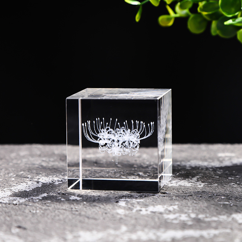 High Quality K5 Crystal 3D Art | Unique 40mm Souvenir & Creative Gift Keepsake