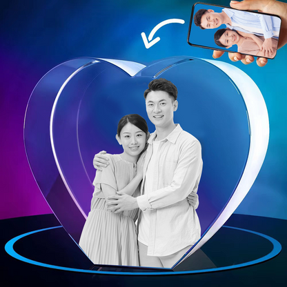 3D/2D Crystal Heart