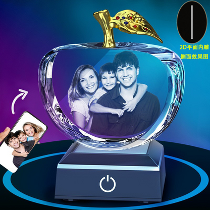 3D/2D Crystal Apple